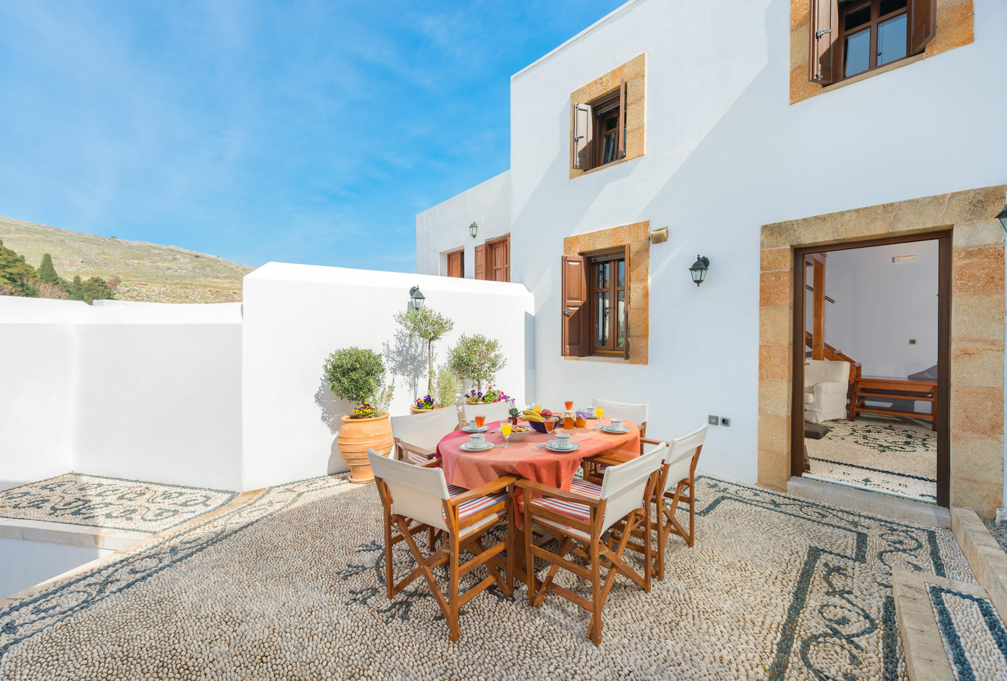 Residenza Maria Lindos Villa Exterior foto