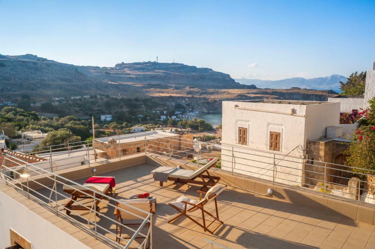 Residenza Maria Lindos Villa Exterior foto